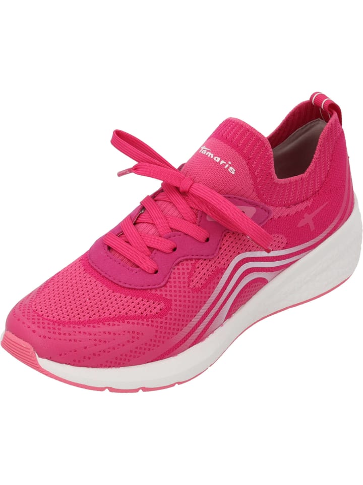 Tamaris Schnürschuhe in Pink günstig kaufen