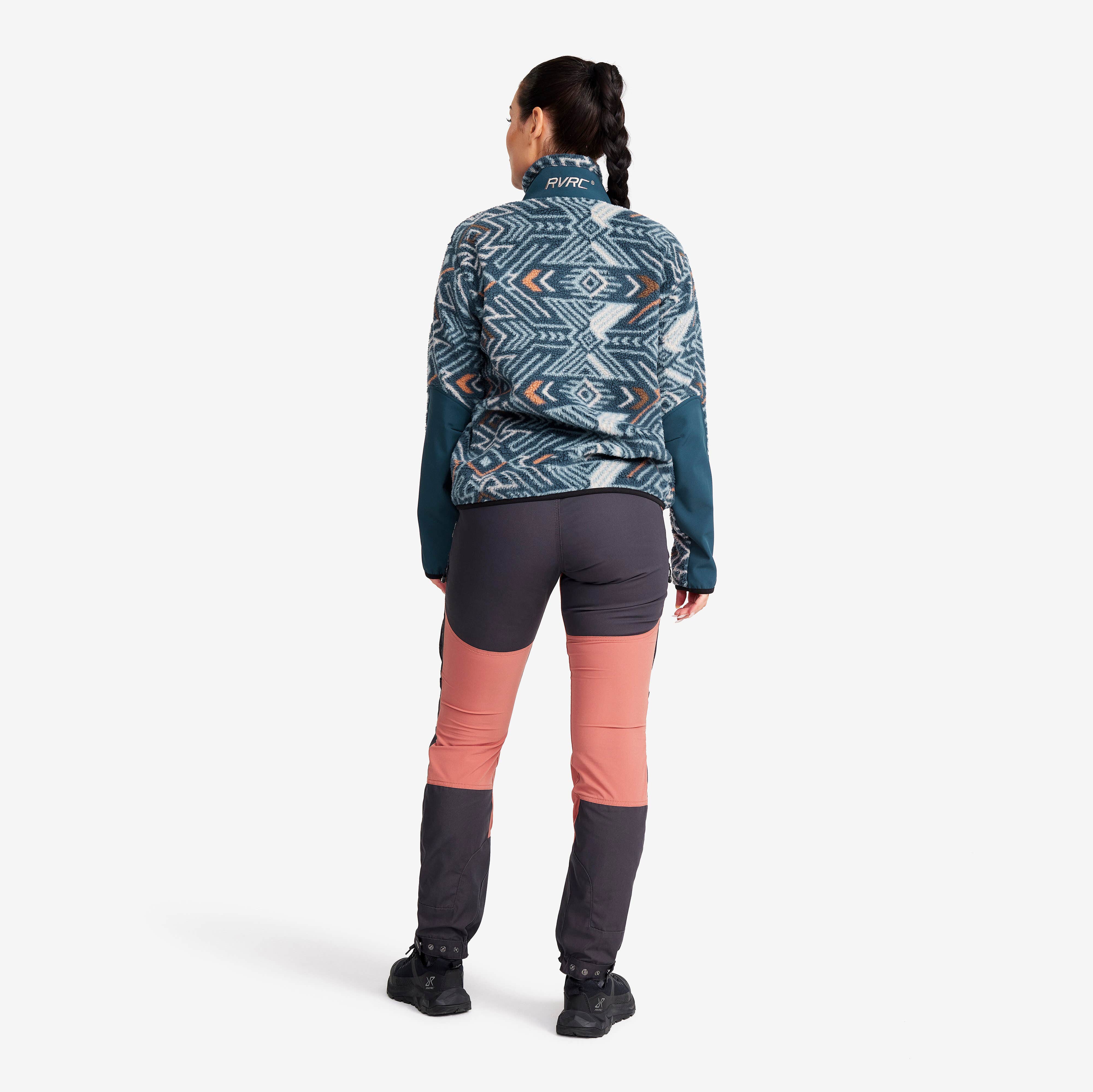 High Pile Fleece Femme Moonlit Ocean