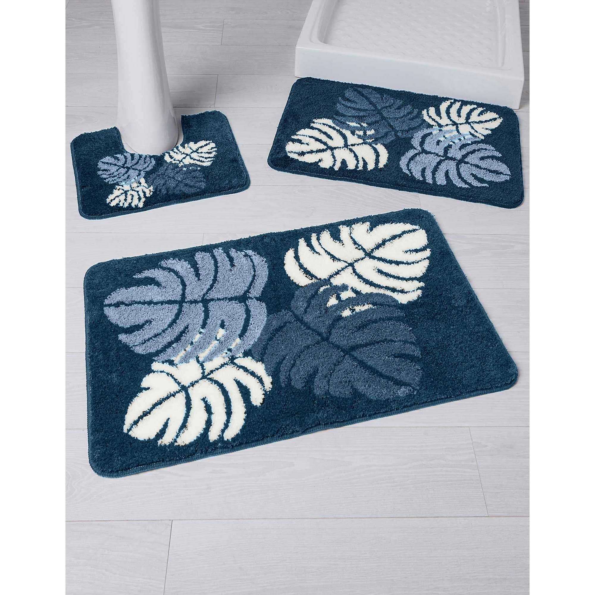 Tapis de bain motif jungle