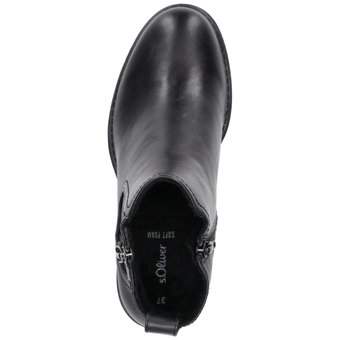 s.Oliver Stiefelette in schwarz