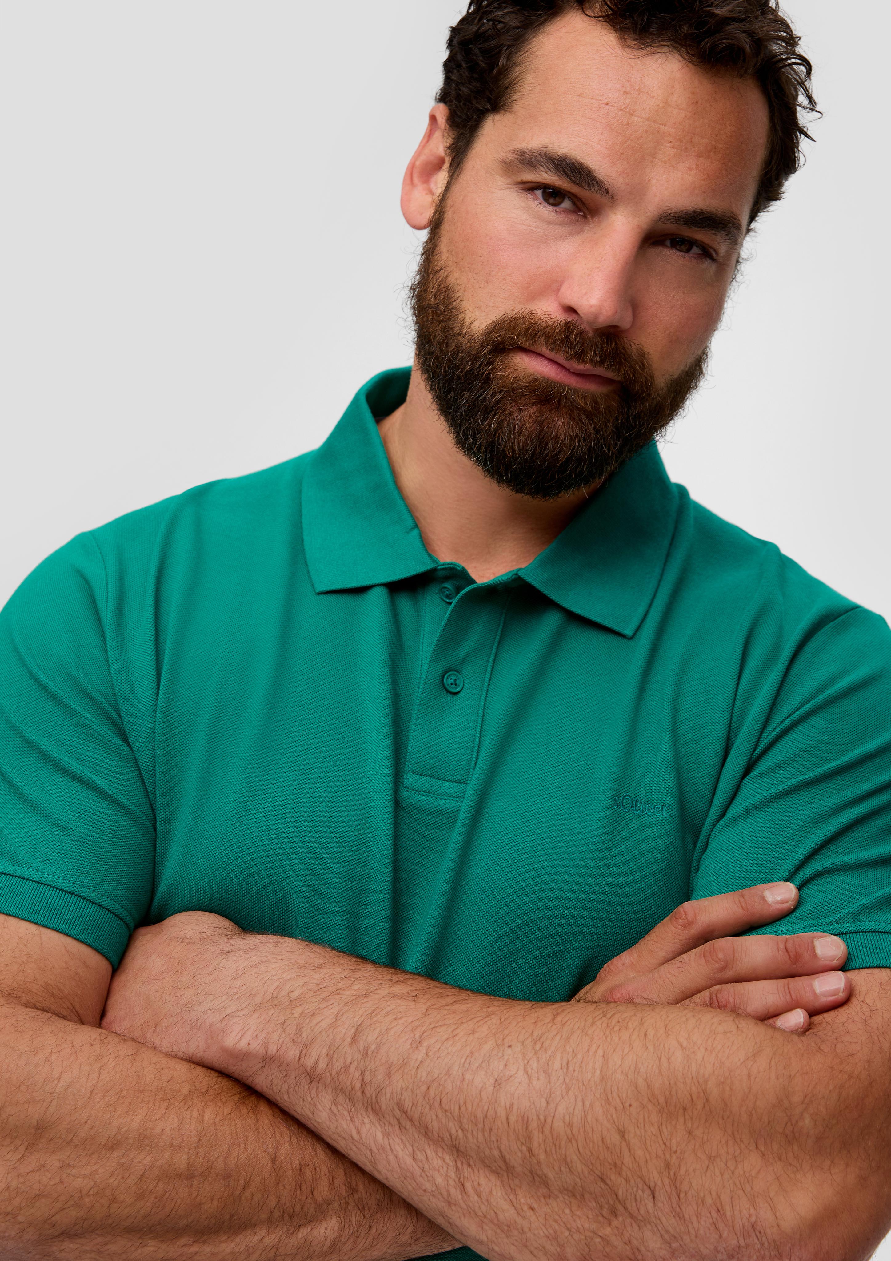 Poloshirt aus Baumwollpiqué  2148696-7652
