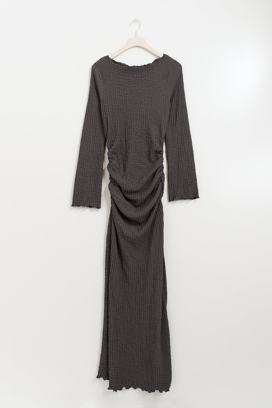 Textured maxi dress