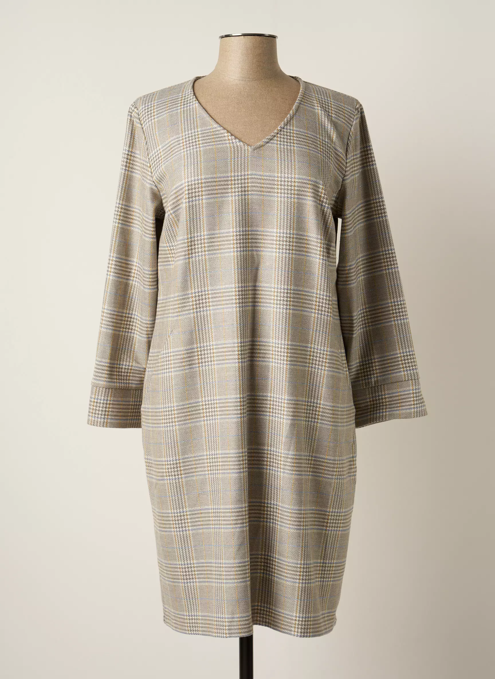 Signe Nature Robes Mi Longues Femme couleur beige