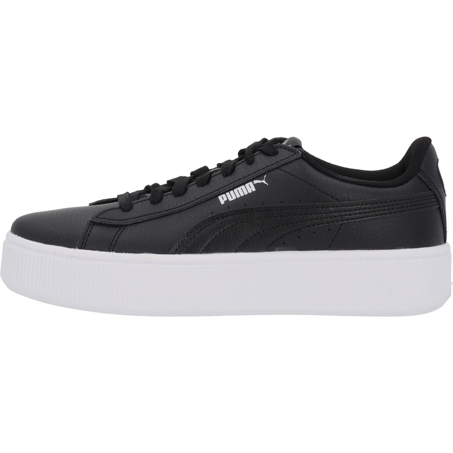 Puma Vikky Stacked L 369143, Sneakers Low, Damen, Schwarz (Puma Black/Puma Black)
