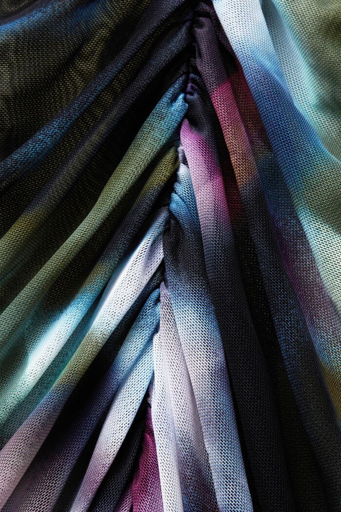 Bedrucktes Meshkleid