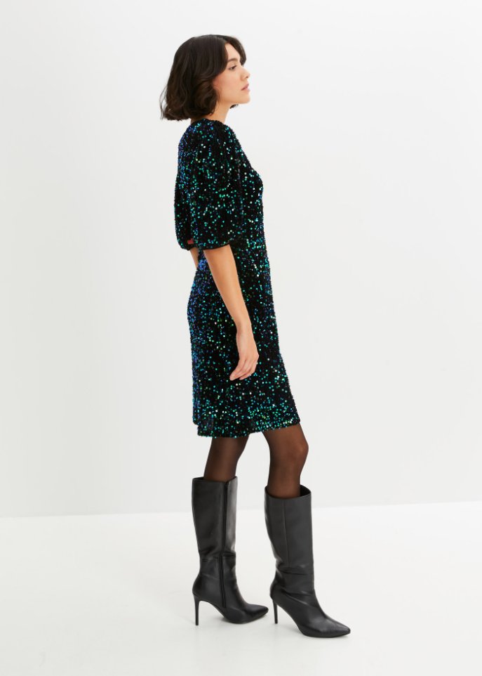 Pailletten-Kleid