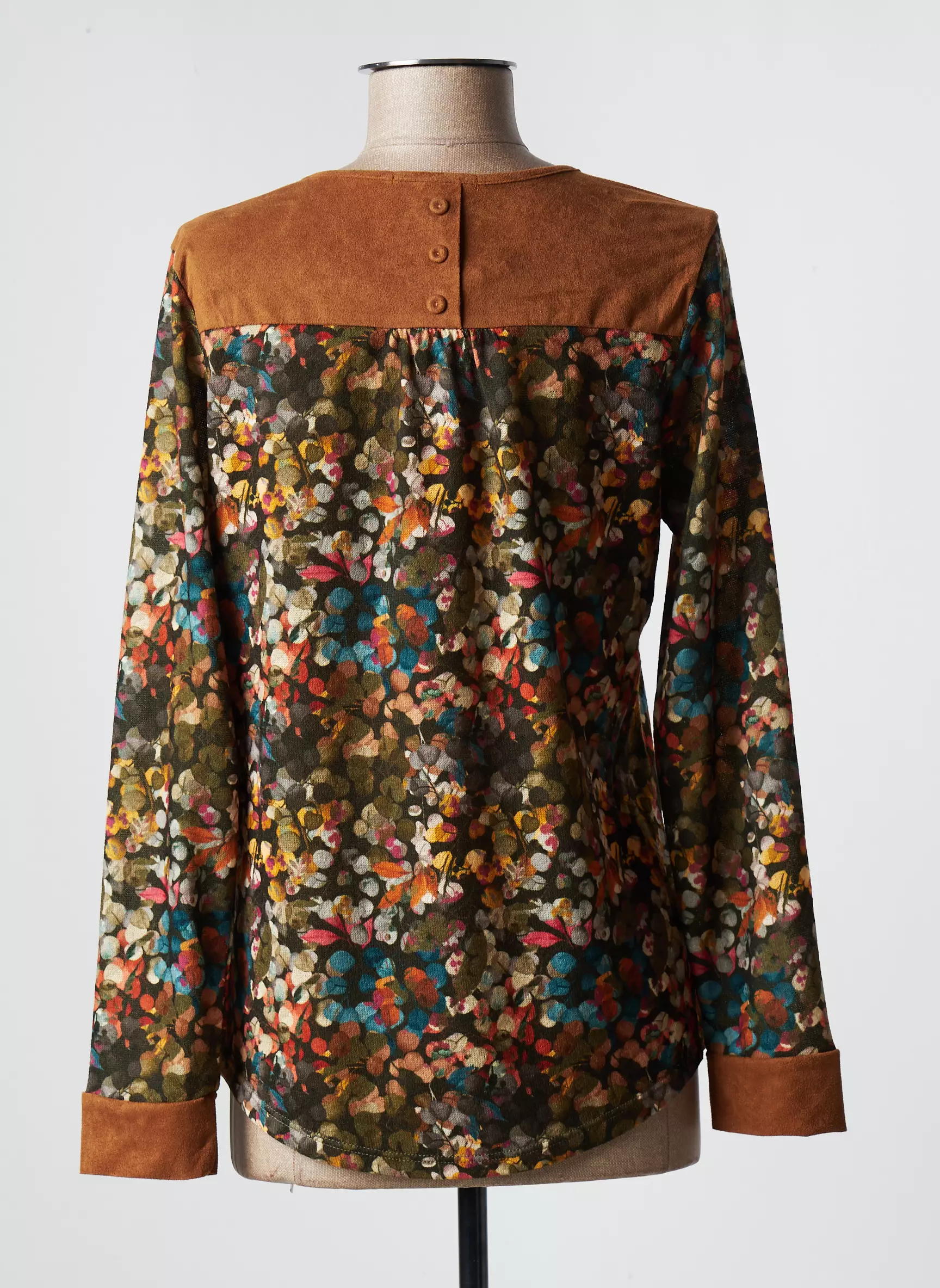 Tinta Style Tops Femme couleur marron