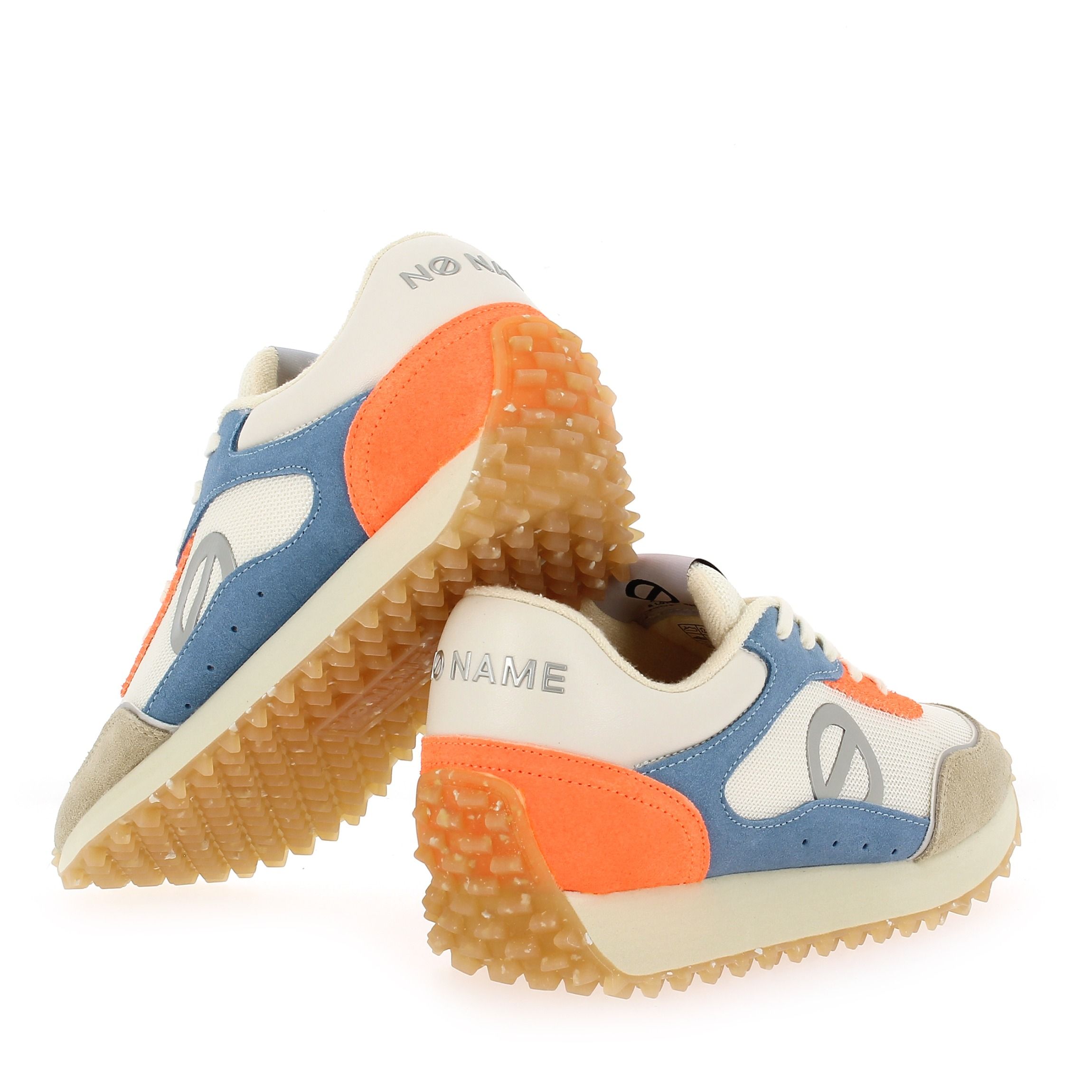 No Name  PUNKY JOGGER E24 - Blanc Bleu