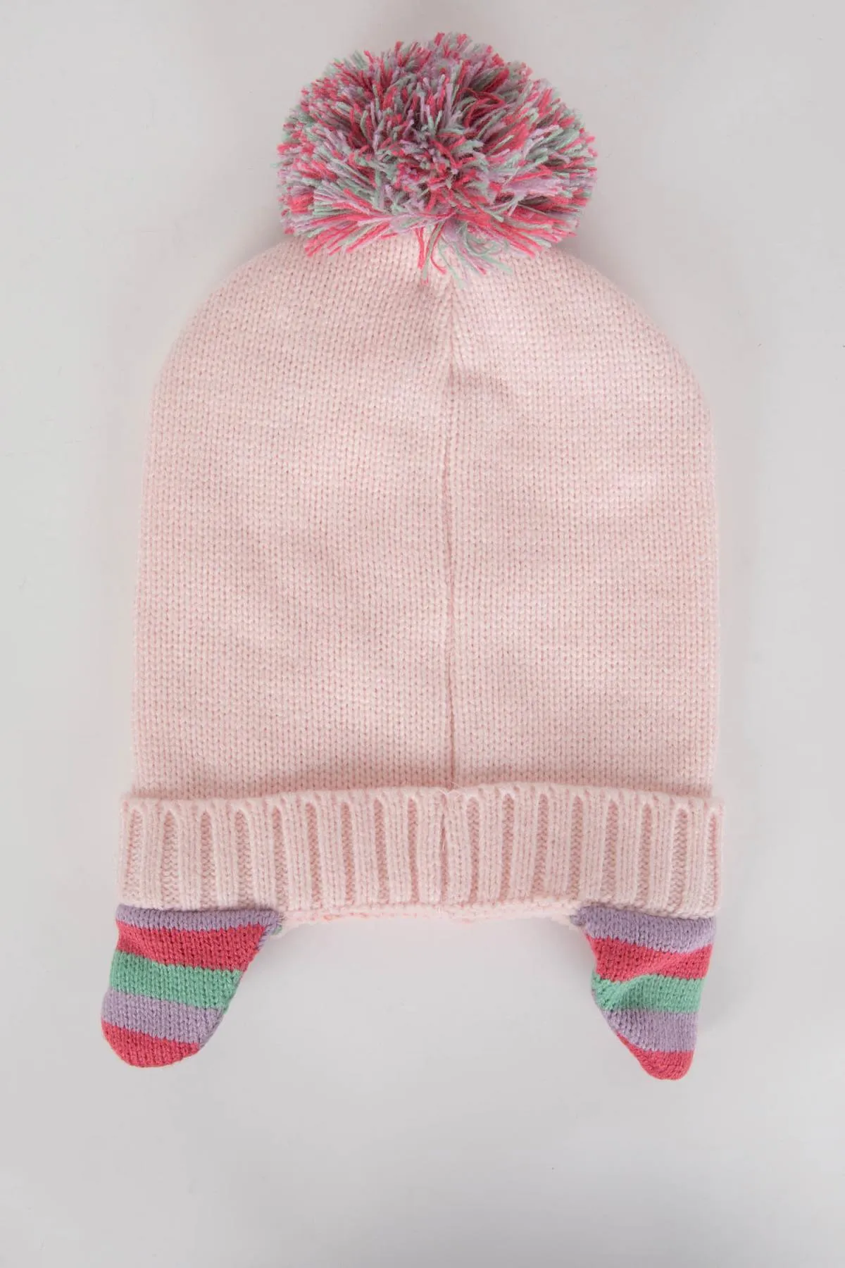 DeFacto  Baskenmütze mit Pompom und Katzenmotiv für Mädchen A5718a823wn