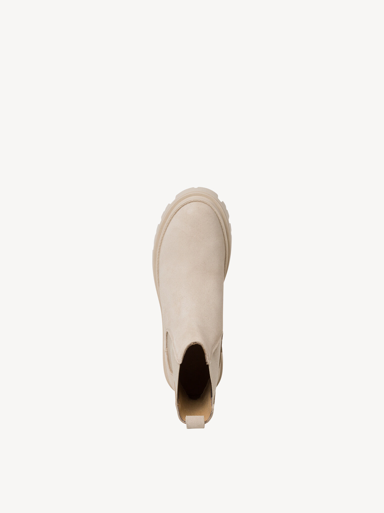 Bottine Chelsea en cuir - marron