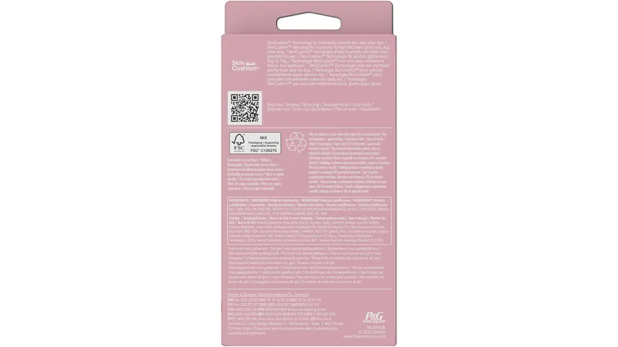 Gillette Venus Klingen + Rasierer Comfortglide Spa Breeze