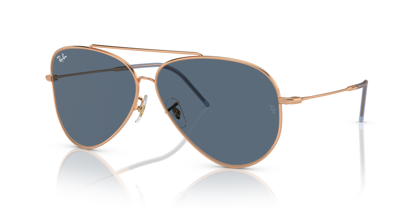 AVIATOR REVERSE - Albastru-roz-auriu strălucitor