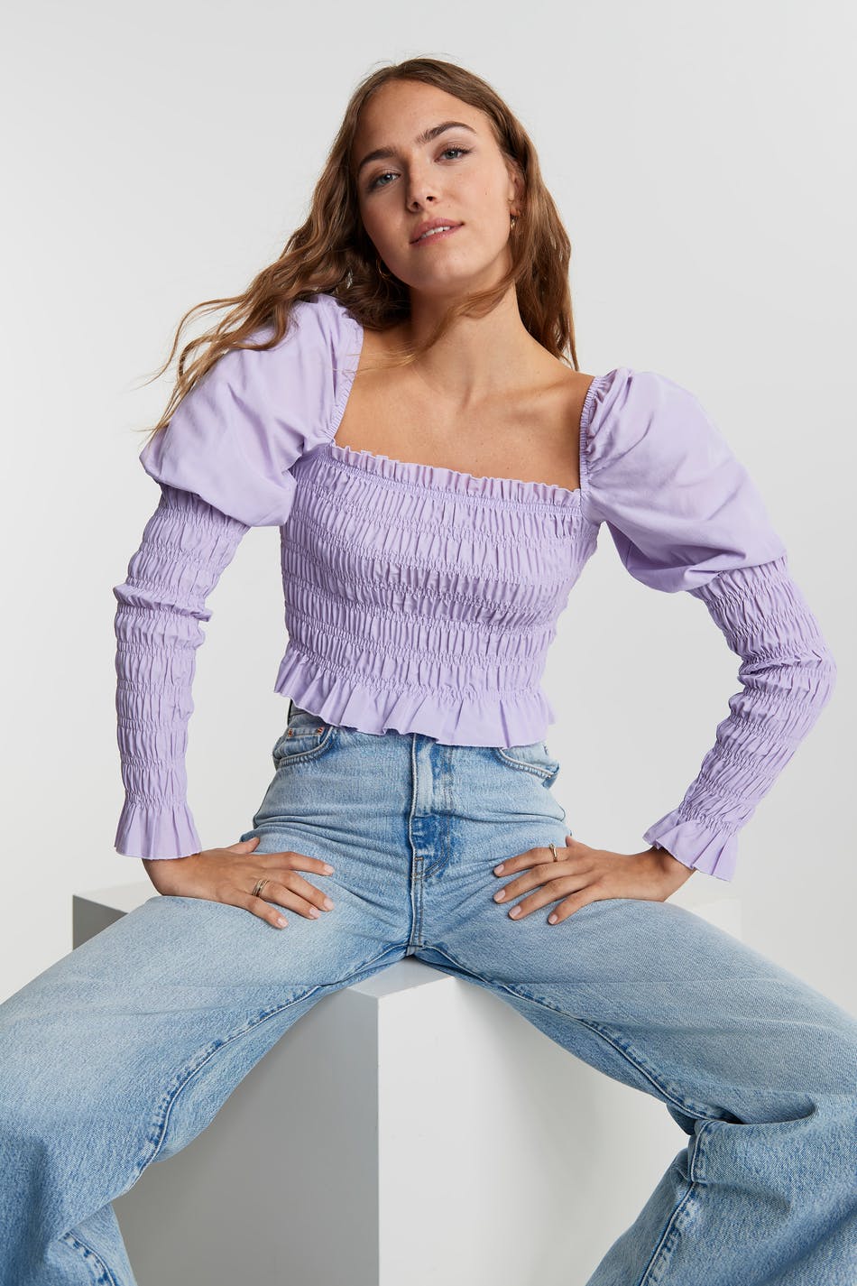 Vivvi smock top