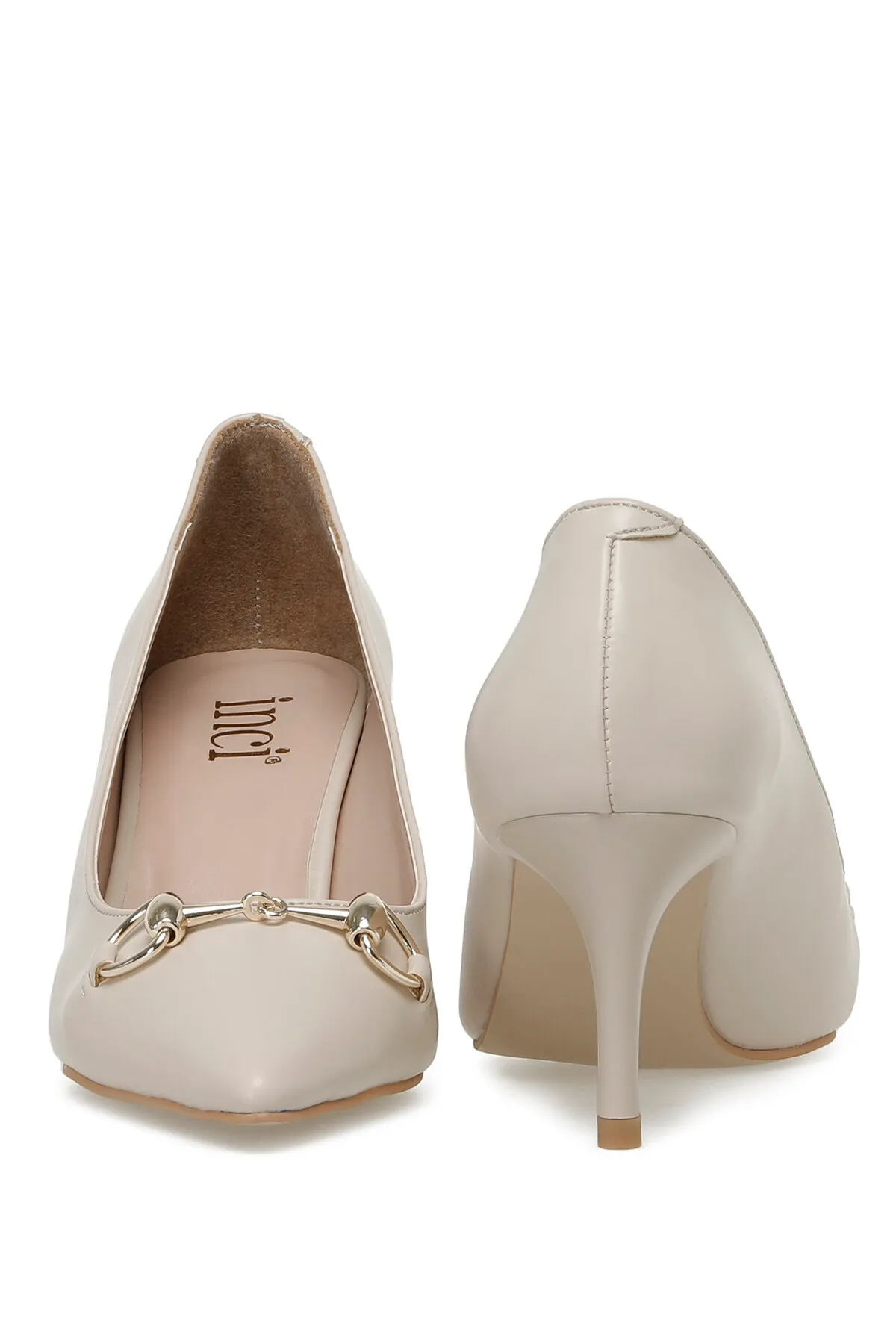 İnci  Clara 3fx Beige Damenschuhe mit Absatz
