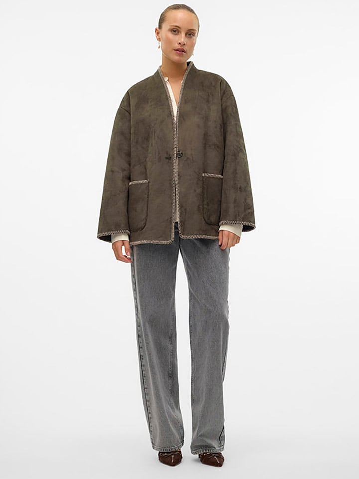 Vero Moda Übergangsjacke in Braun günstig kaufen