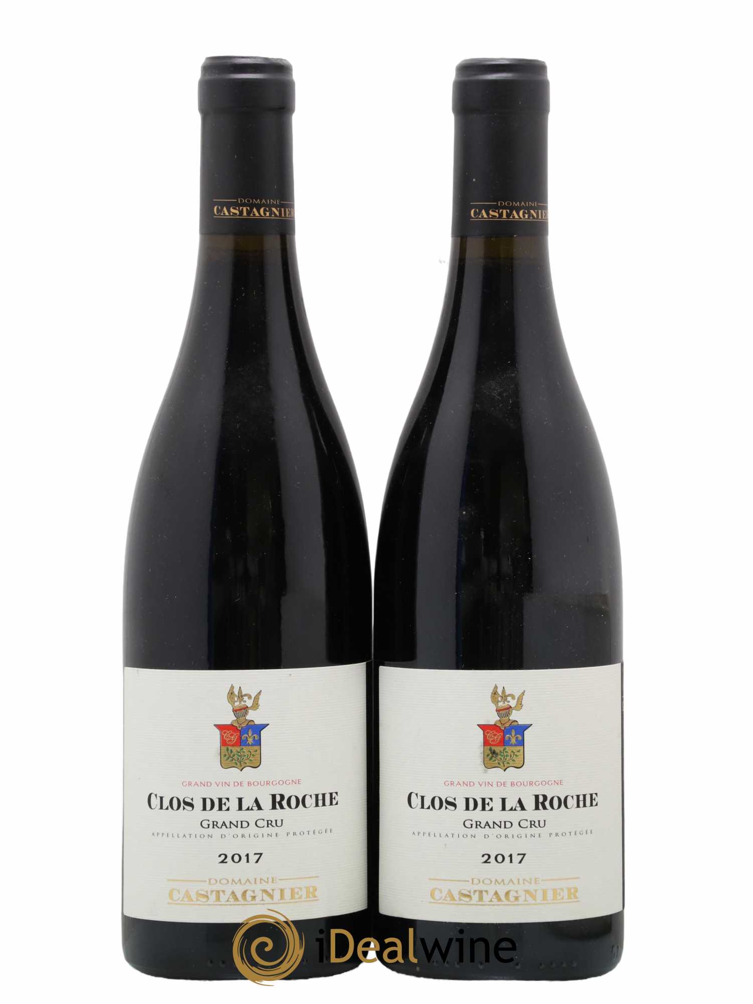 Clos de la Roche Grand Cru Castagnier (Domaine)  2017 - Lot de 2 Bouteilles
