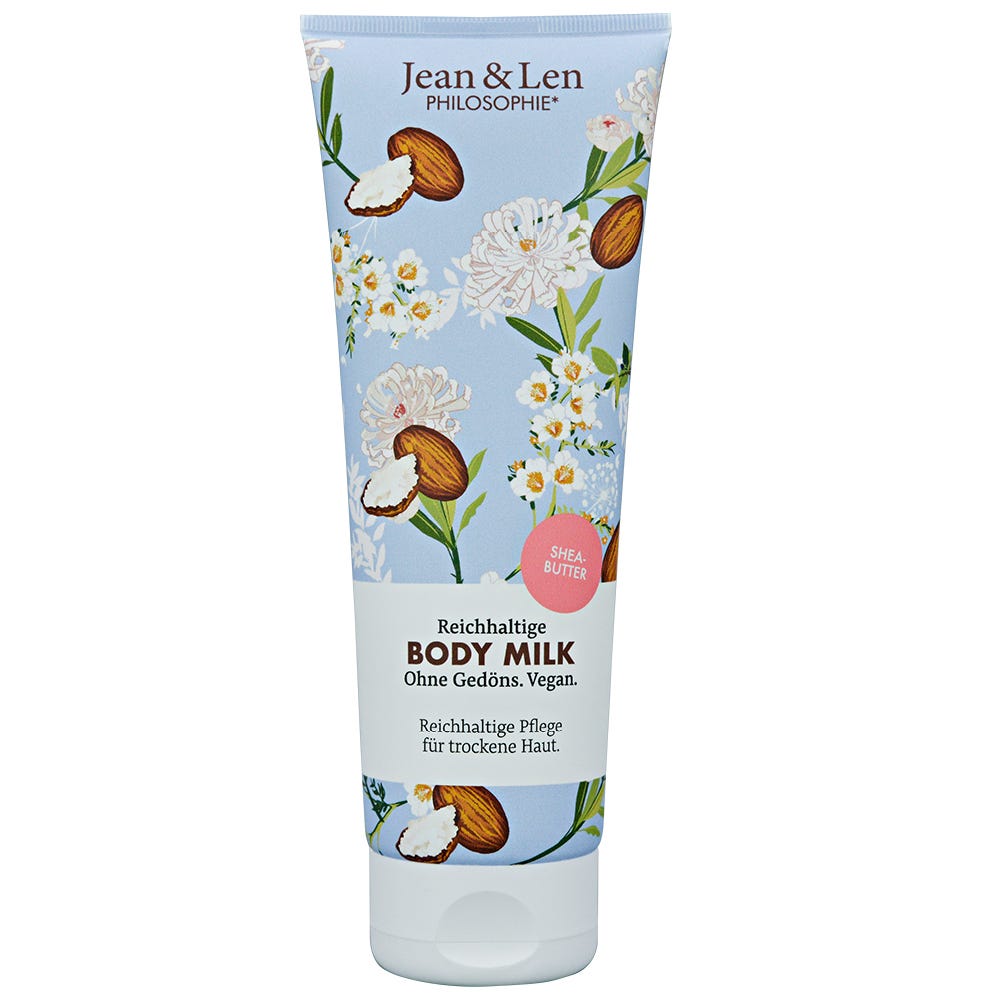 Jean & Len Philosophie Bodymilk mit Sheabutter 250 ml
