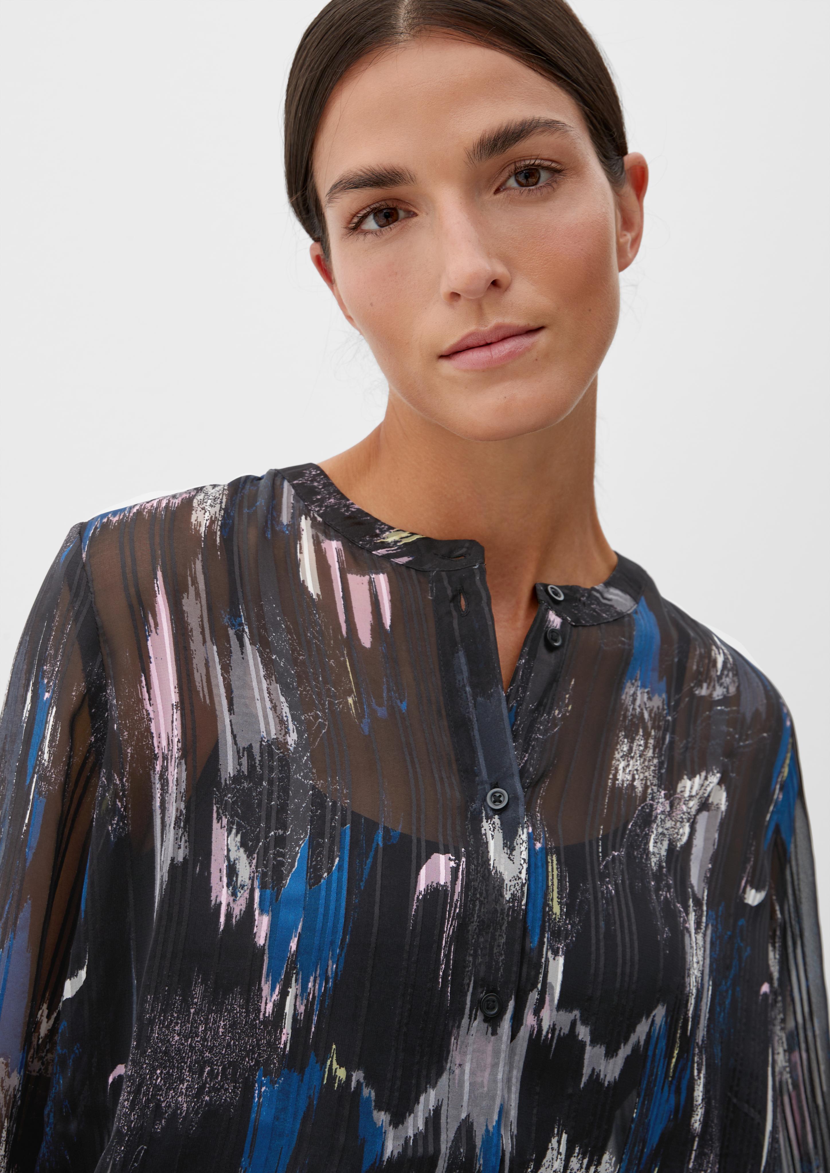 Bluse in semitransparenter Optik  2124777-99A1