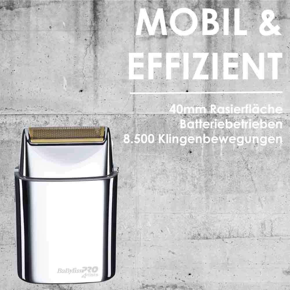 BaBylissPRO 4Artists Folienrasierer FOILFX mit Vollmetallgehäuse
