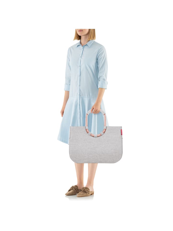 Reisenthel Einkaufstasche loopshopper L in Frame Twist Sky Rose günstig kaufen onesize