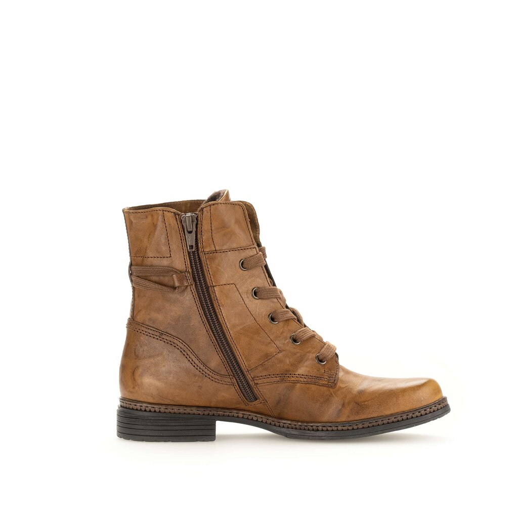 Gabor fashion Schnürstiefelette braun