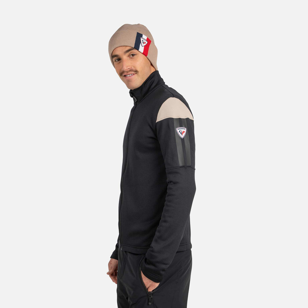 Aerial Herren-Baselayer mit durchgehendem Reißverschluss