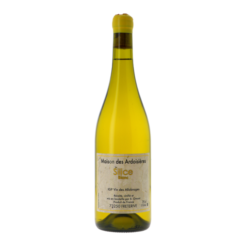Silice blanc 2021 - Vin de Pays d'Allobrogie  - Savoie - Maison des Ardoisières (75CL.)