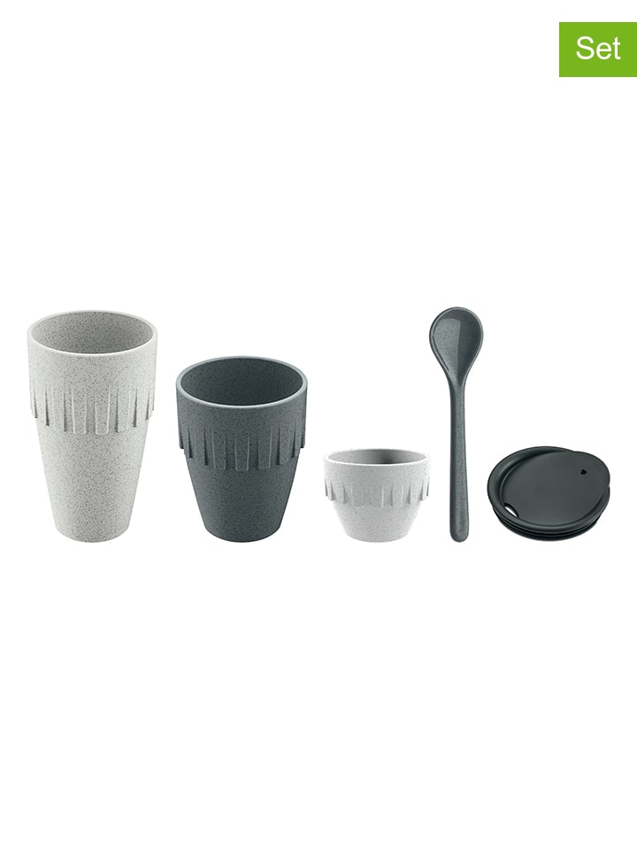 koziol 5tlg. Kaffeegeschirr-Set 