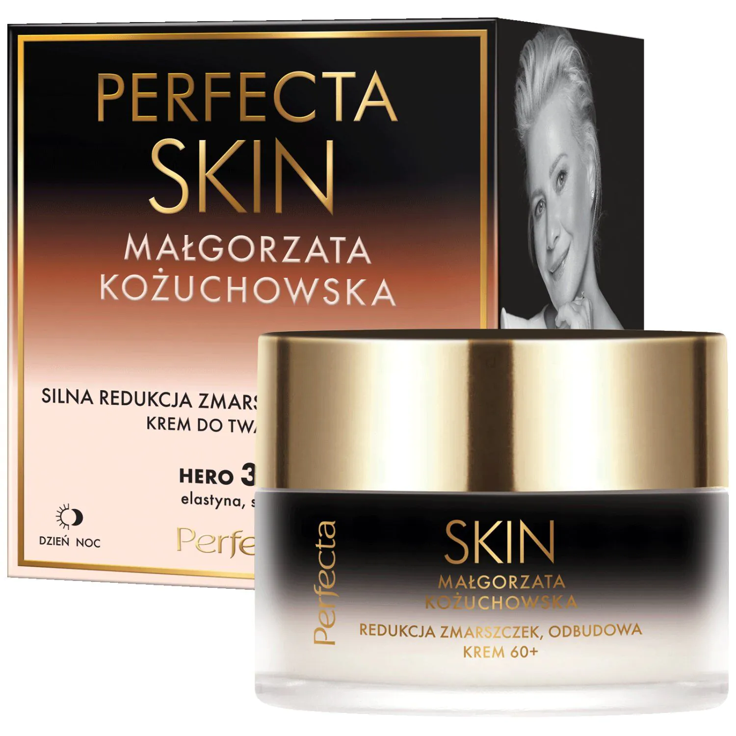 Perfecta Skin Małgorzata Kożuchowska Krema za lice protiv bora za dan i noć 60+