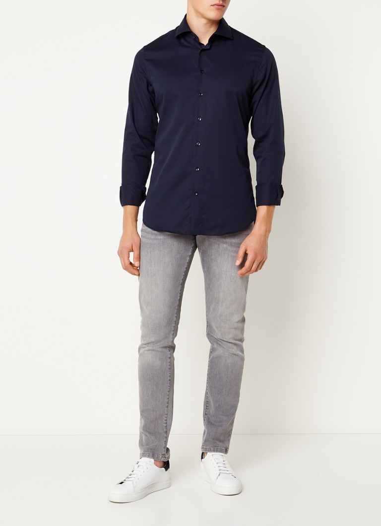 Bavlněná košile slim fit střihu Profuomo