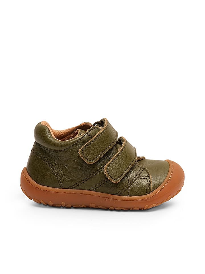 bisgaard Leder-Lauflernschuhe in Khaki günstig kaufen 21