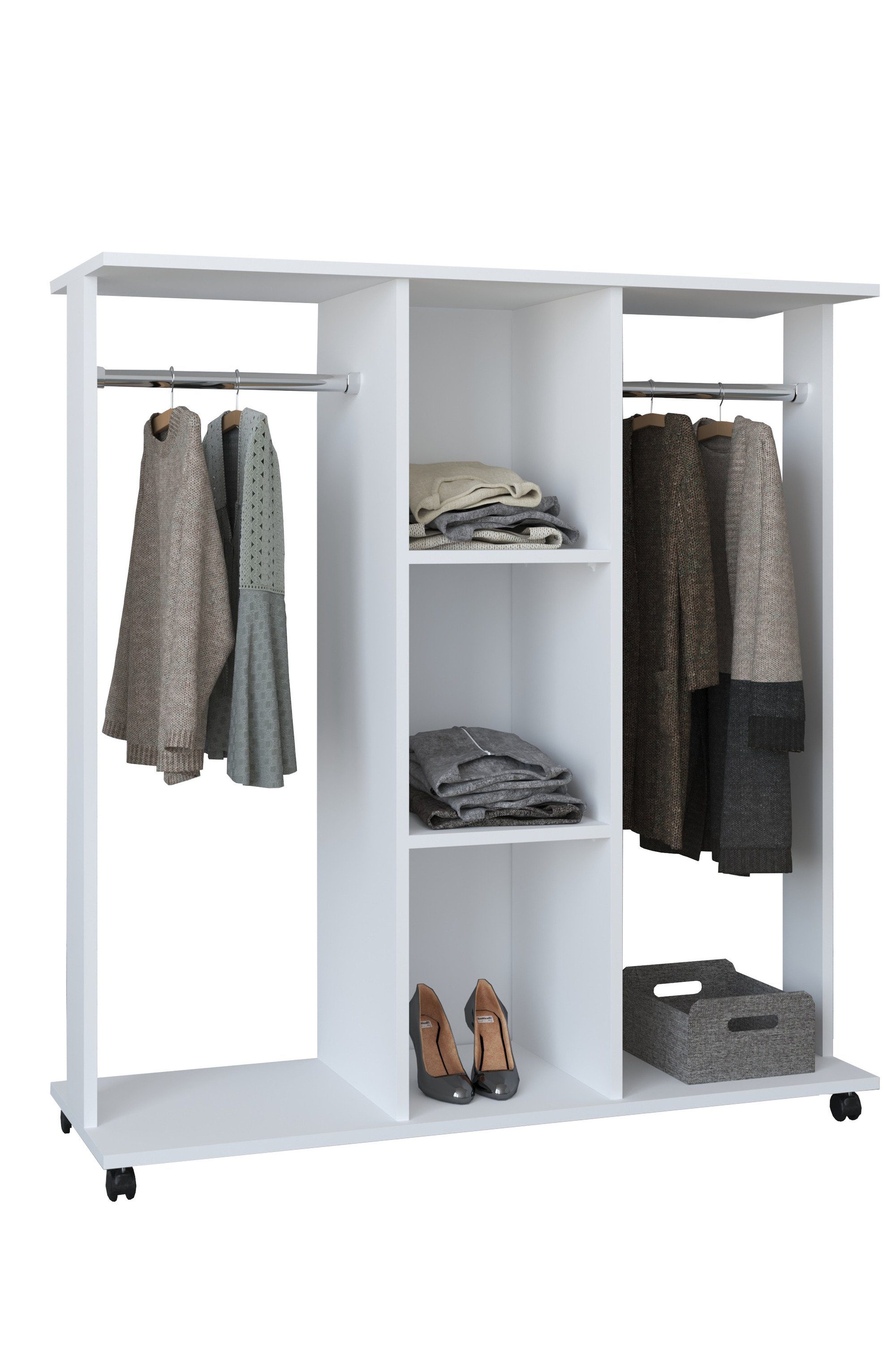 VCM Kleiderschrank Offener begehbarer Kleiderschrank Regal Ralosa (1-St)
