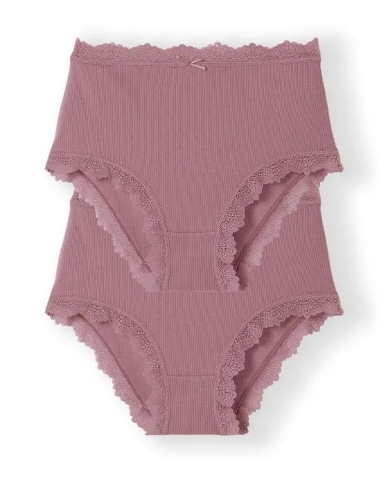 Lot de 2 culottes maxi en coton biologique