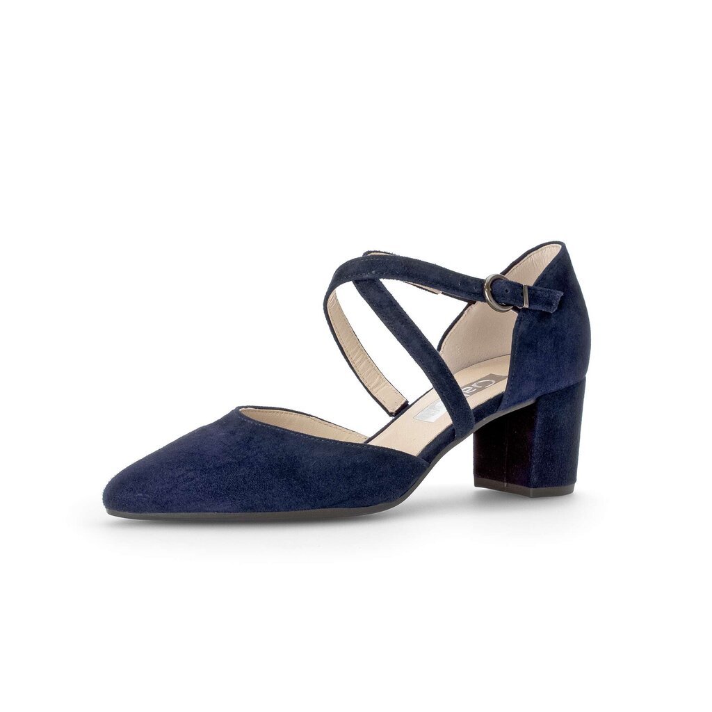 Gabor fashion Spangenpumps blau