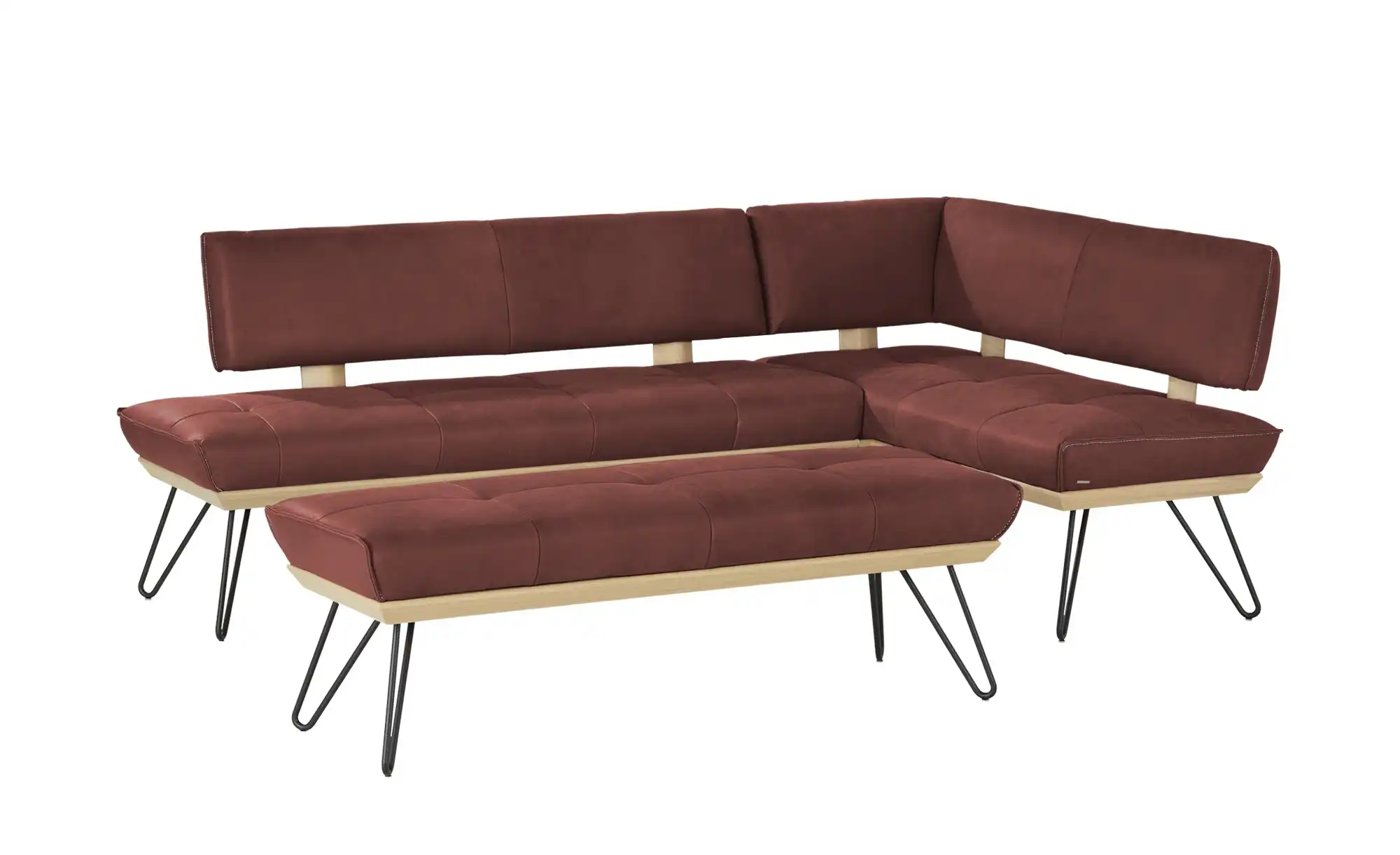KOINOR Hockerbank  Leder Dining System 4