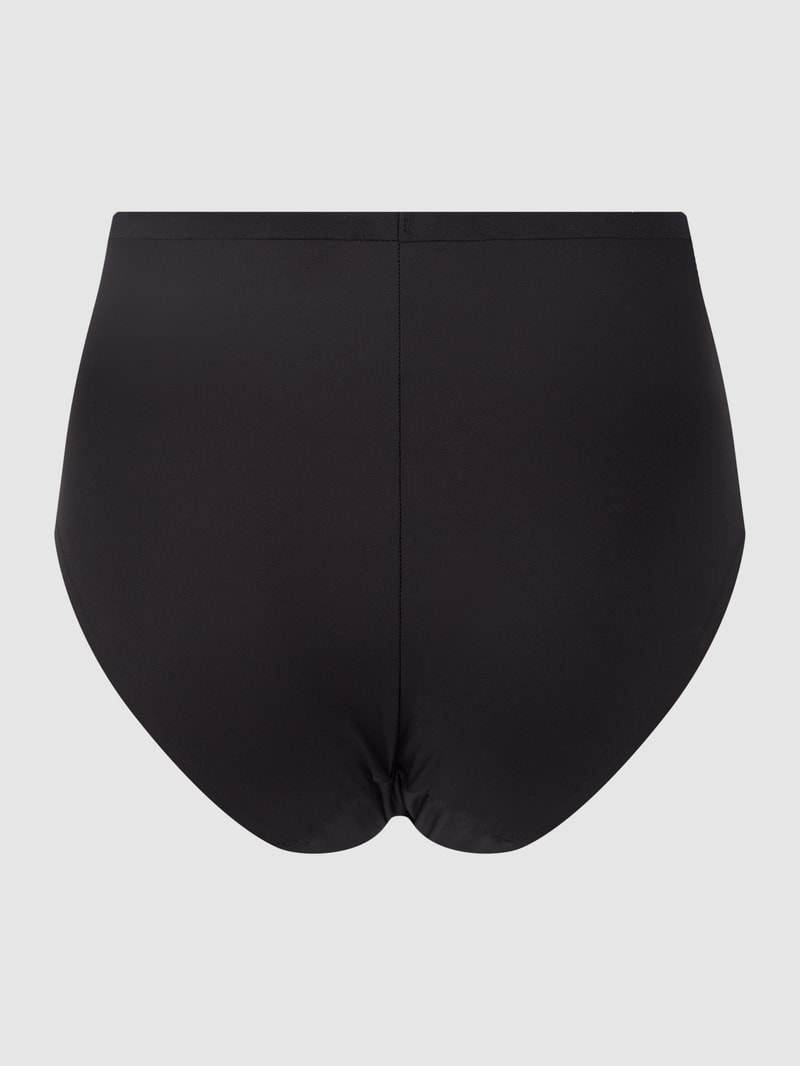 Slip mit elastischem Bund in schwarz