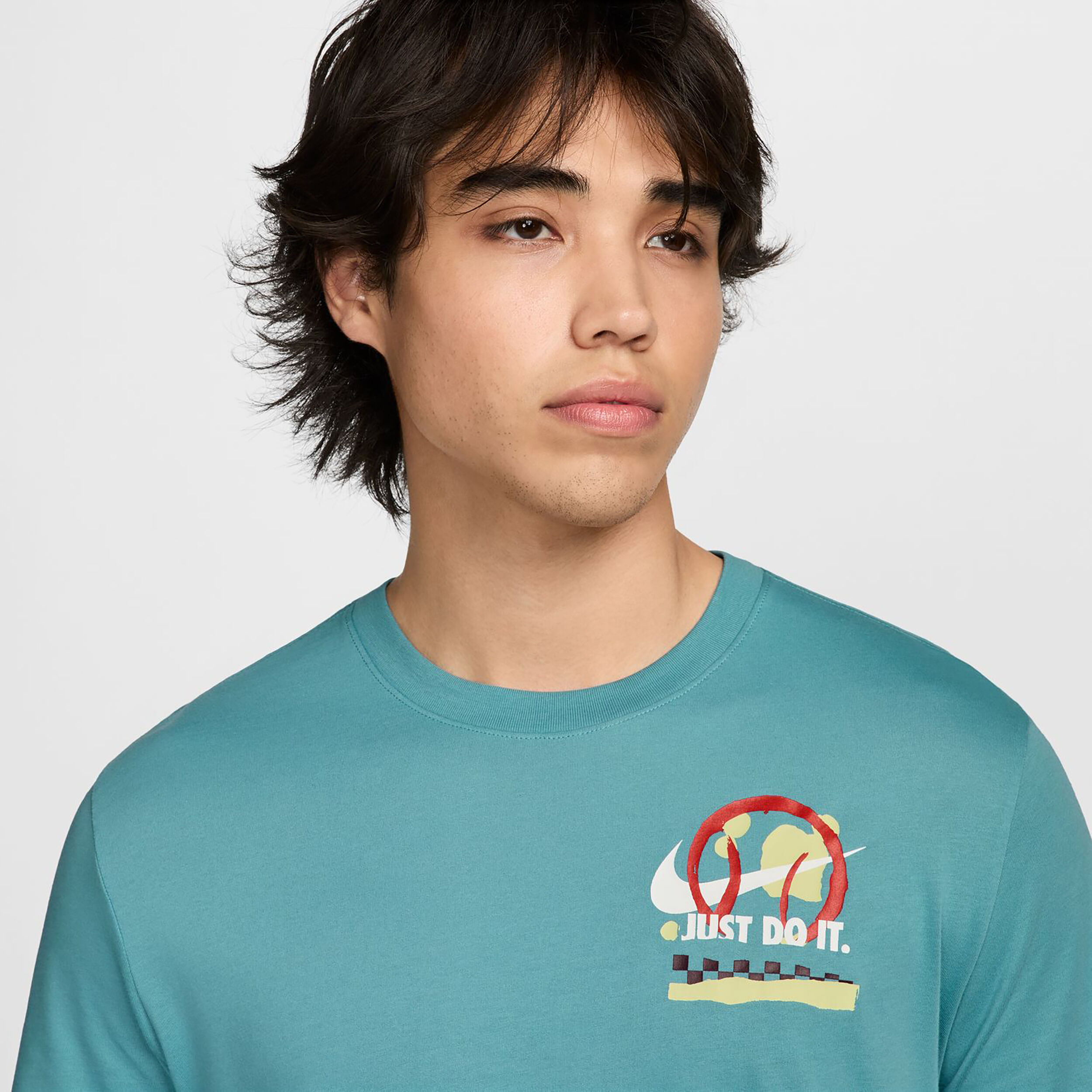 Dri-Fit OC T-Shirt Herren - Türkis, Mehrfarbig