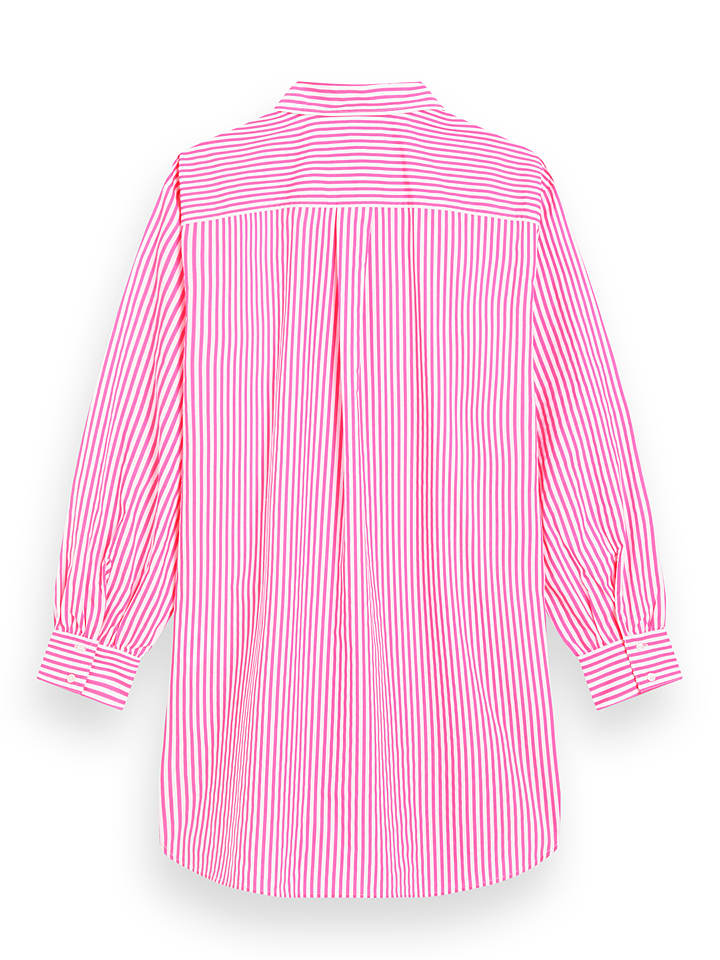 Scotch & Soda Hemd in Pink/ Weiß günstig kaufen