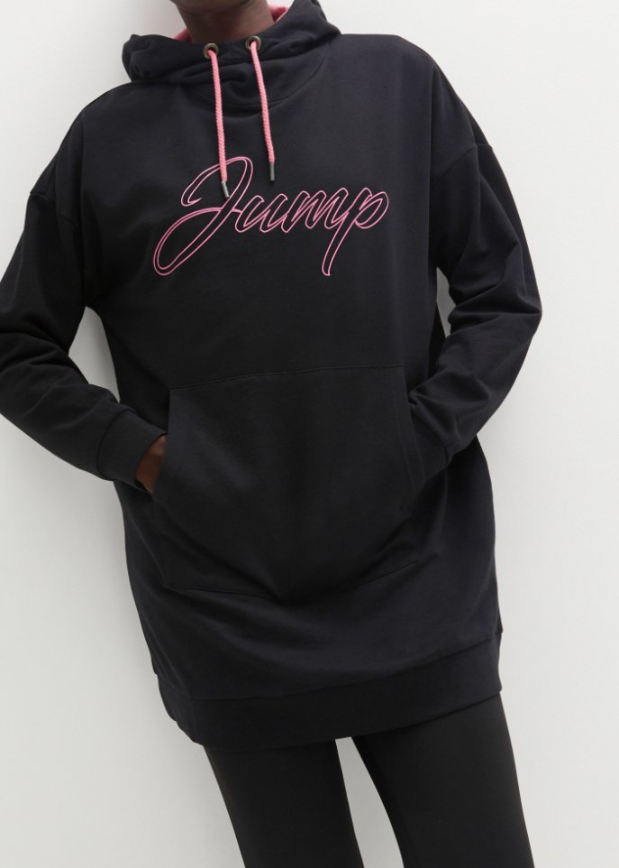 Oversize Sweatshirt mit Kängurutasche