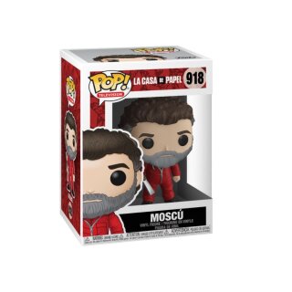 Funko POP! Haus des Geldes: TV Vinyl Figur Moscow 9 cm