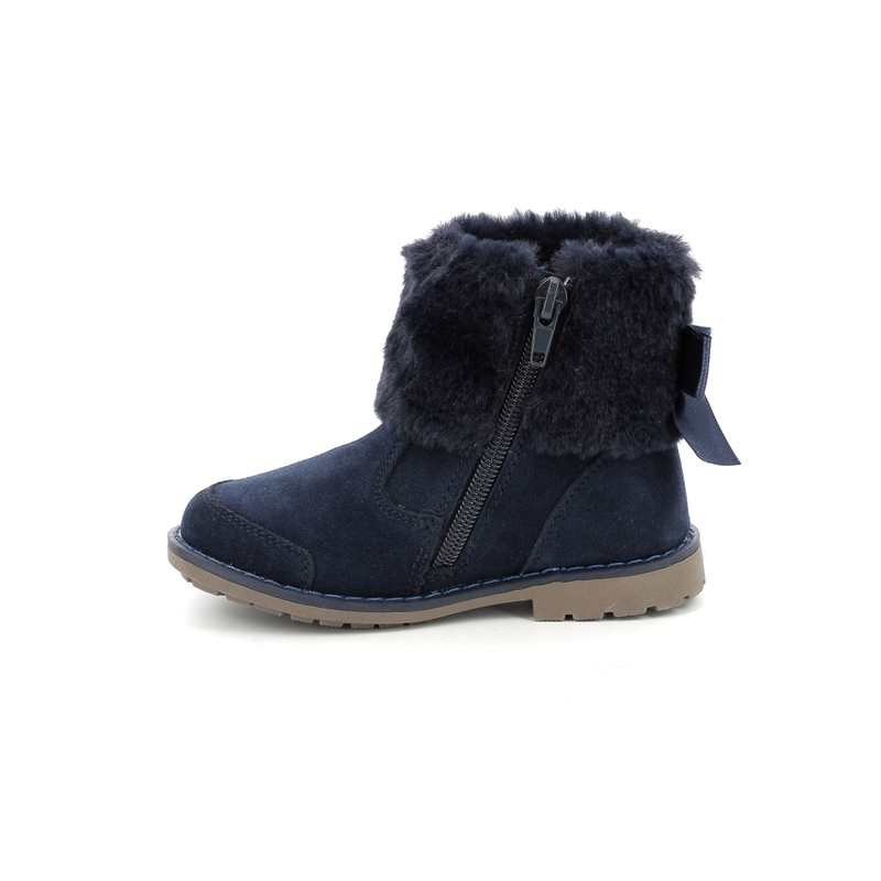 Boots cuir croute cuir Stelie