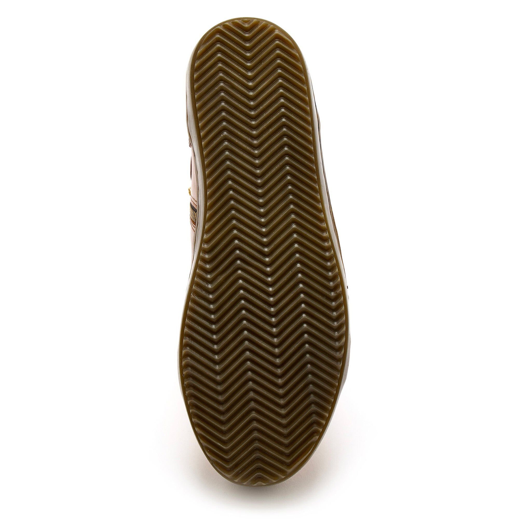 Baskets montantes zippées à lacets largeur confort en cuir