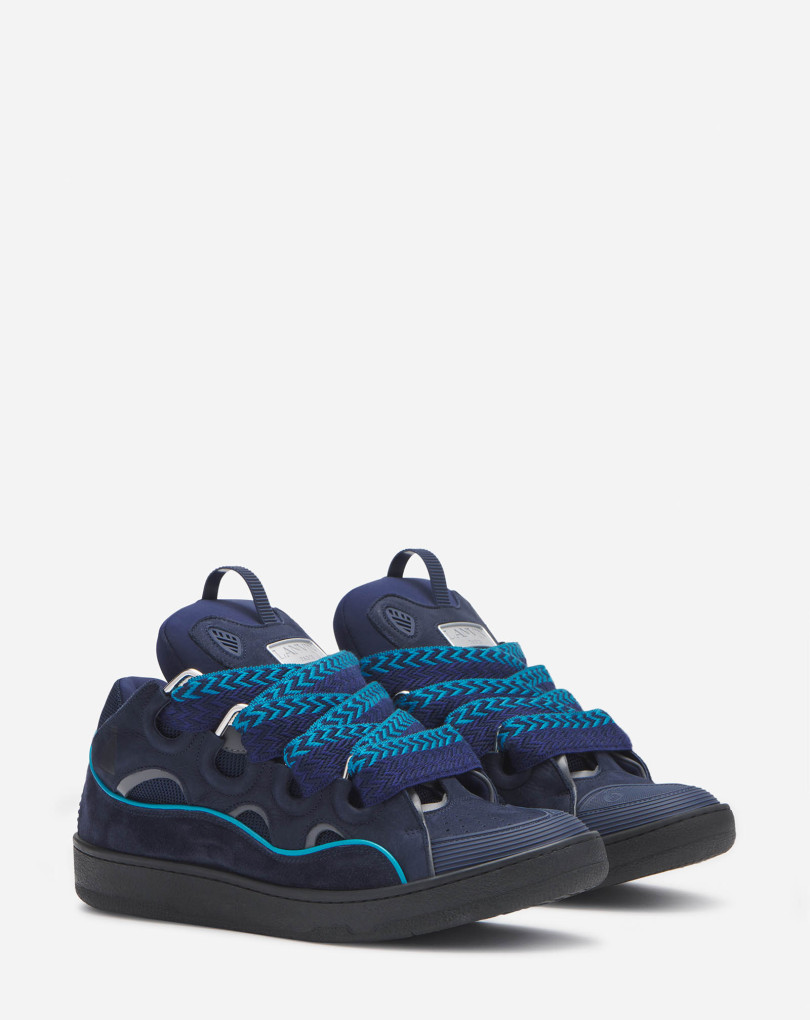 SNEAKERS CURB EN CUIR