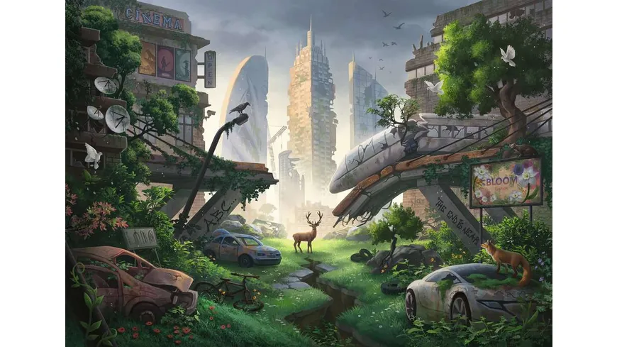 Ravensburger Puzzle - Exit Puzzle 17121 Apokalyptische Stadt 368 Teile