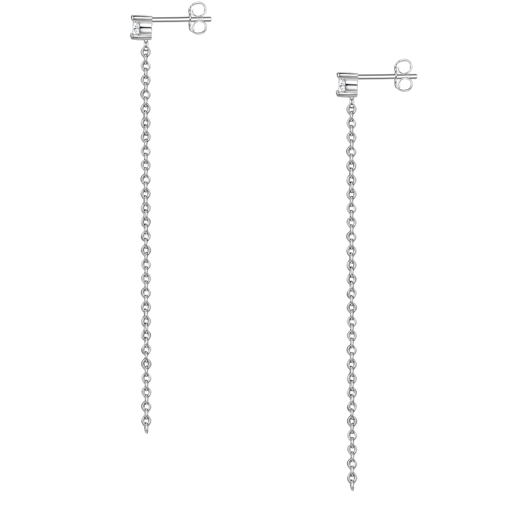 Glanzstücke München Boucles d'oreille en argent Argent sterling Oxyde de zirconium (CZ) en Argent Boucles d'oreilles