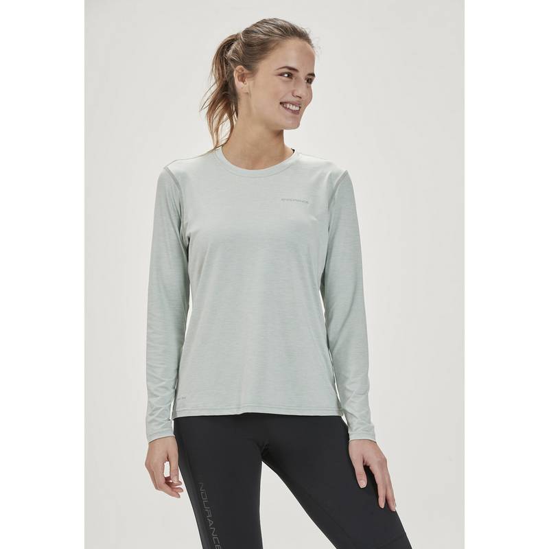 Endurance Maje Melange Langarmshirt Damen