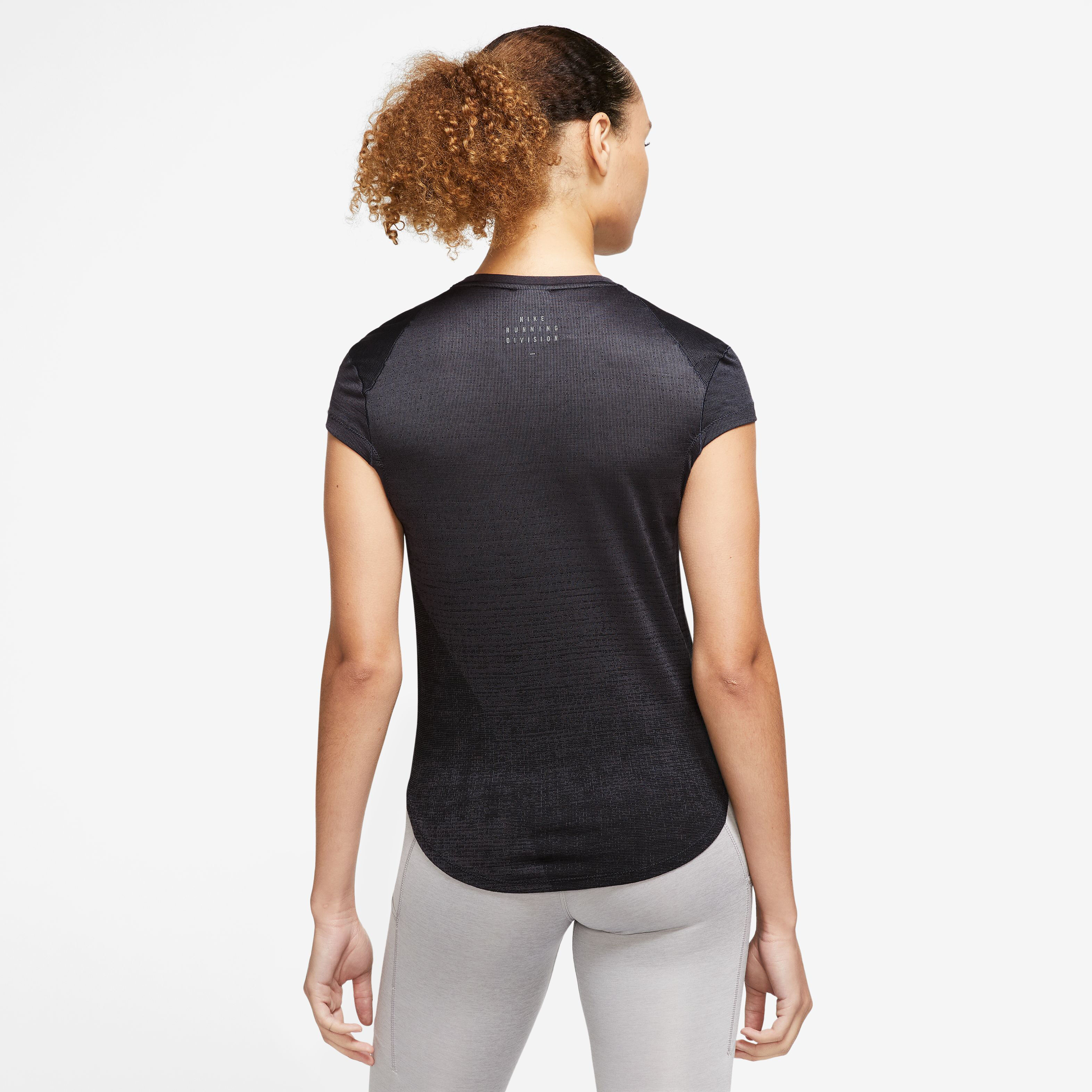 Dri-Fit Run Division Laufshirt Damen - Grau