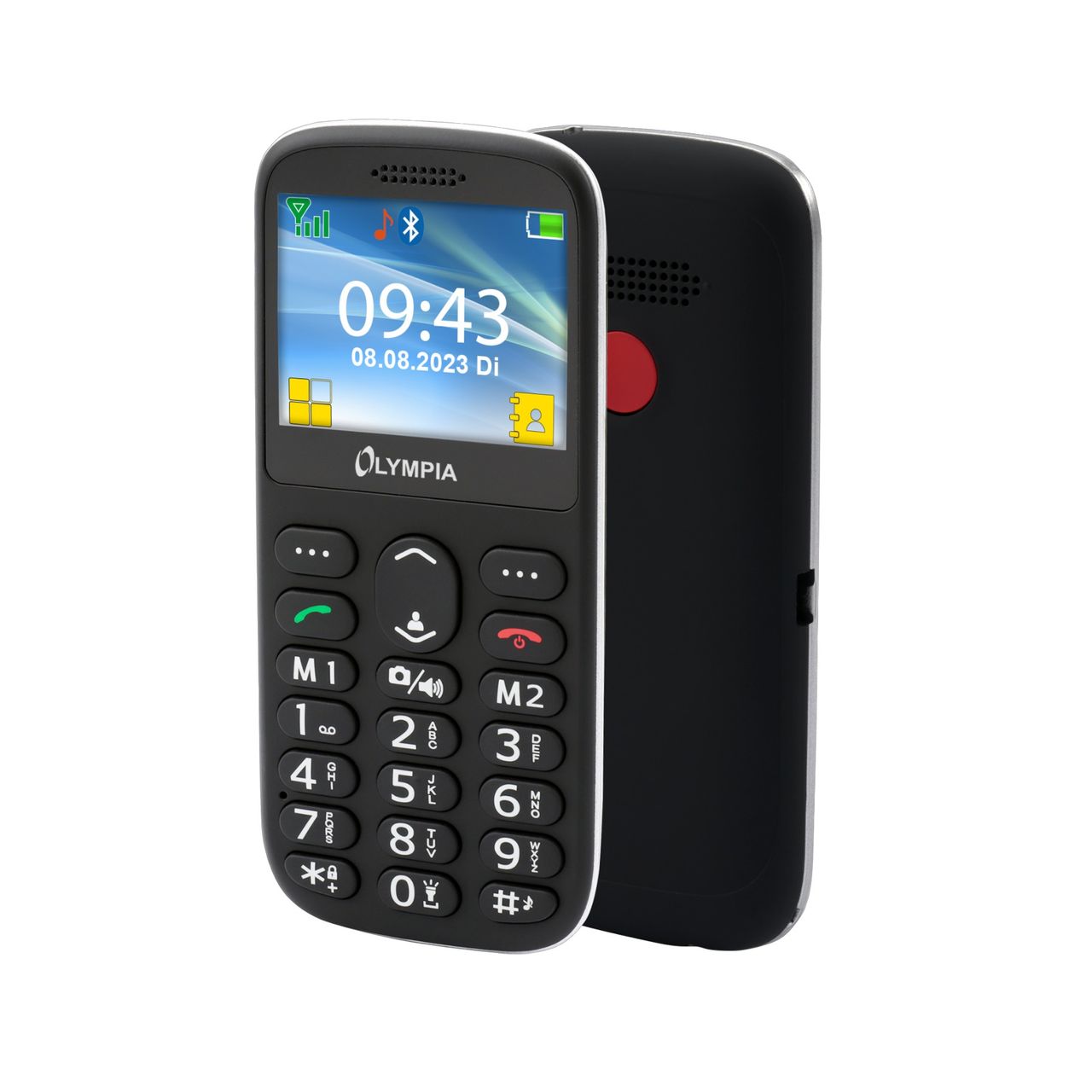 Olympia Mobiltelefon OLYMPIA Sun 2G schwarz