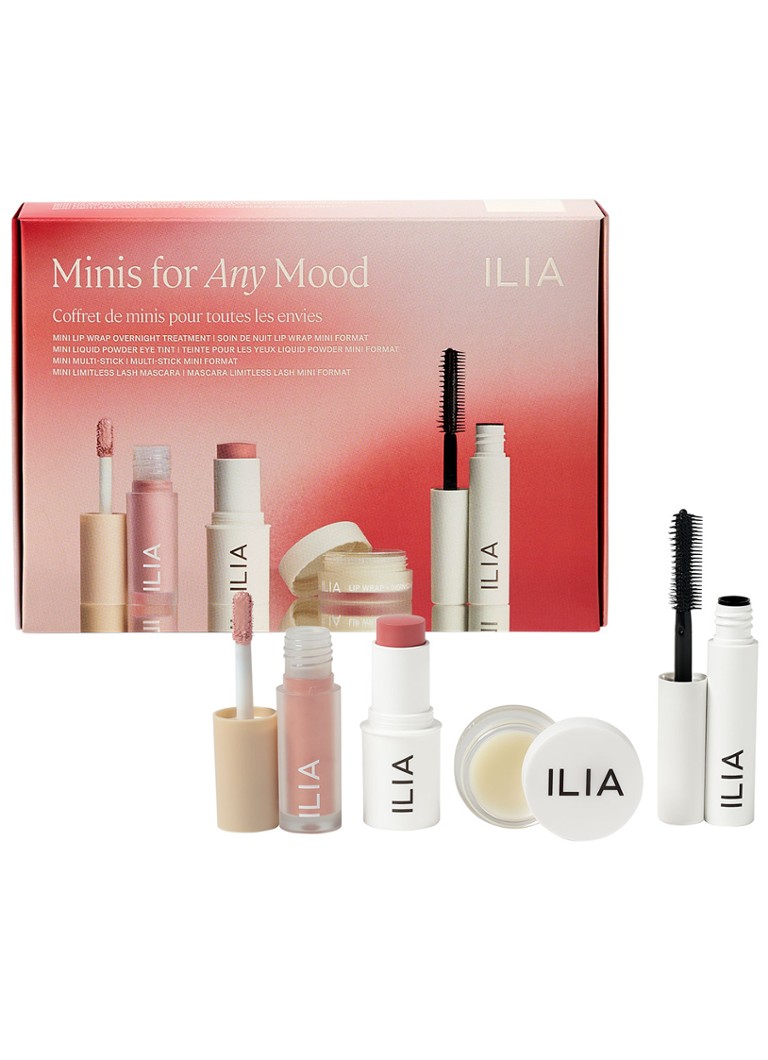 ILIA Beauty Mini - Set de machiaj în ediție limitată, pentru a vă satisface toate dorințele.