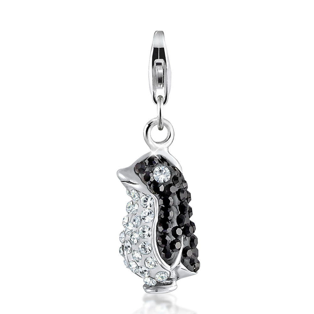 Nenalina Nenalina Amulette Femmes Pendentif Pingiun avec cristaux en argent sterling 925 Pendentif